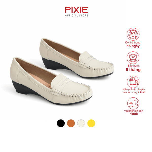 Giày Mọi Đế Xuồng 5cm Da Thật X997